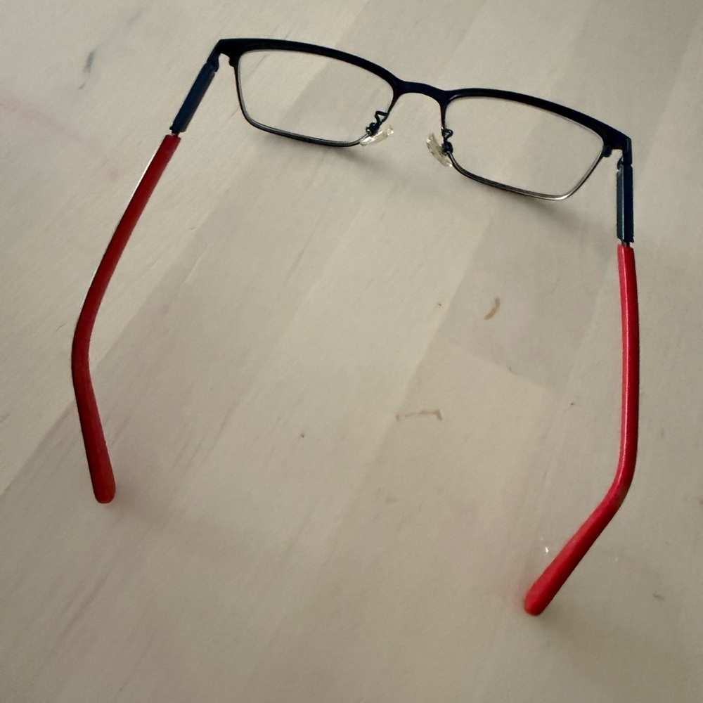 Kids prescription Glasses with Red and Black Transformers Frame bendable